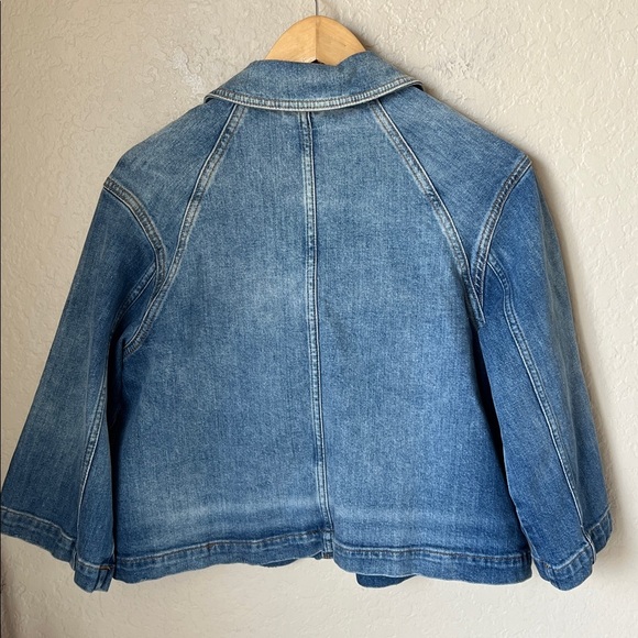 Anthropologie pilcro boxy denim jacket - Picture 7 of 9